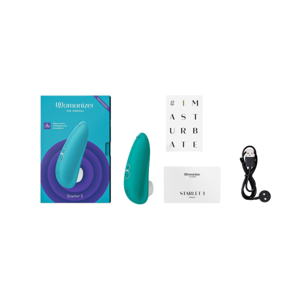 WOMANIZER Starlet 3 Clitoral Vibrator Turquoise - Image 3