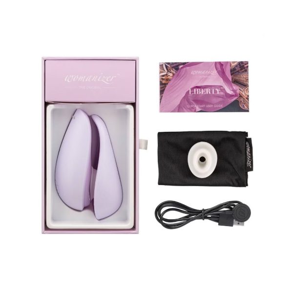 WOMANIZER Liberty Clitoral Vibrator Travel Format Lilac - Image 4