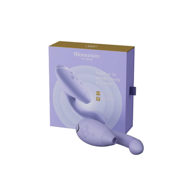 WOMANIZER Duo 2 Rabbit Sex Toy Clitoral Stimulator G-Spot Dual Vibrator  Lilac - Image 3