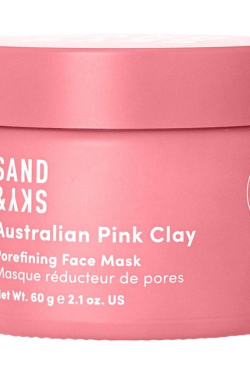 SAND & SKY Australian Pink Clay – Porefining Face Mask 60g