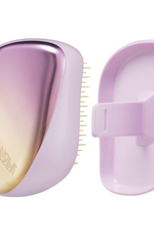 TANGLE TEEZER Compact Styler Lilac Chrome Lilas Chrome