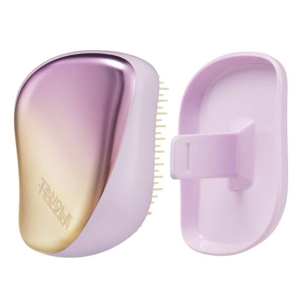 TANGLE TEEZER Compact Styler Lilac Chrome Lilas Chrome