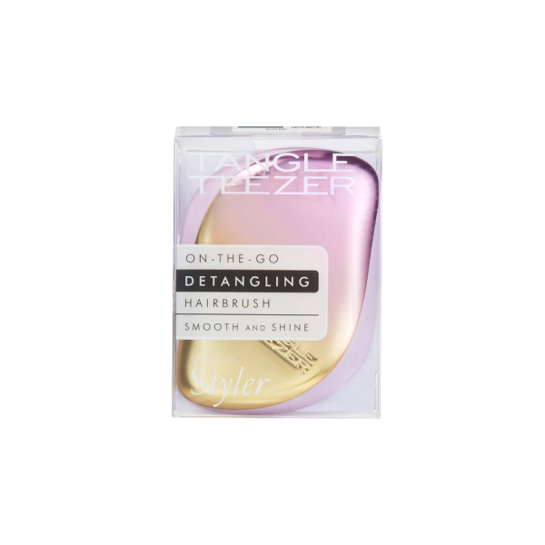 TANGLE TEEZER Compact Styler Lilac Chrome Lilas Chrome - Image 2