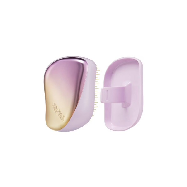 TANGLE TEEZER Compact Styler Lilac Chrome Lilas Chrome - Image 3