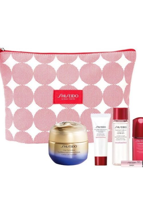 SHISEIDO Vital Perfection Lifting And Firming Ritual Face Care  Set