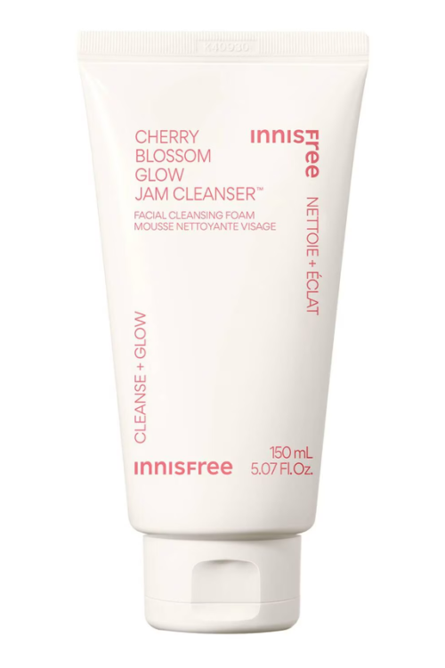 INNISFREE Cherry Blossom Glow Jam Cleanser – Cleansing Foam Radiance & Glow 150ml