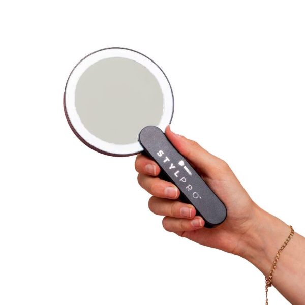 STYLPRO Twirl Me Up LED Hand Held Compact Mirror 103g - Image 3