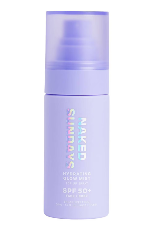 NAKED SUNDAYS SPF50 Hydrating Glow Mist 50ml