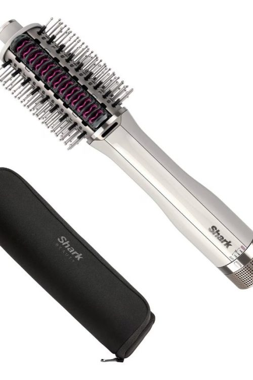 SHARK SmoothStyle Heated Brush & Smoothing Comb with Storage Bag Set