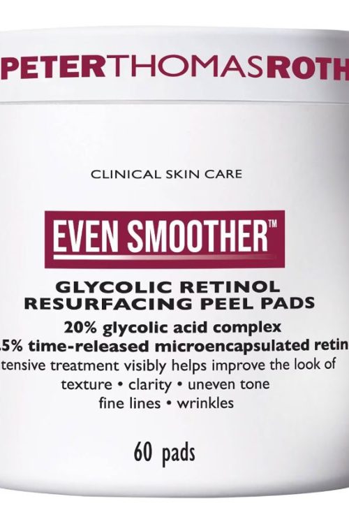 PTR Even Smoother Glycolic Retinol Resurfacing Peel Pads x 60