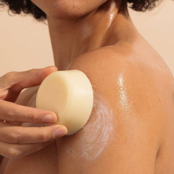 UNBOTTLED In-Shower Solid Body Balm Body conditioner with shea & cocoa butter 75g - Image 2