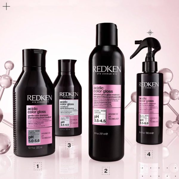 REDKEN Acidic Color Gloss - Heat Protection Treatment 230C 190ml - Image 4