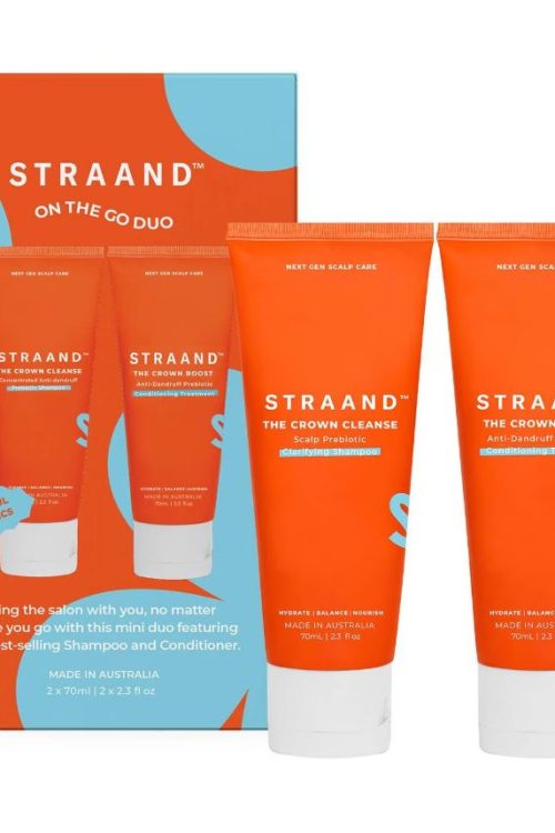 STRAAND On The Go Duo Shampoo & Conditioner Travel Size Gift Set