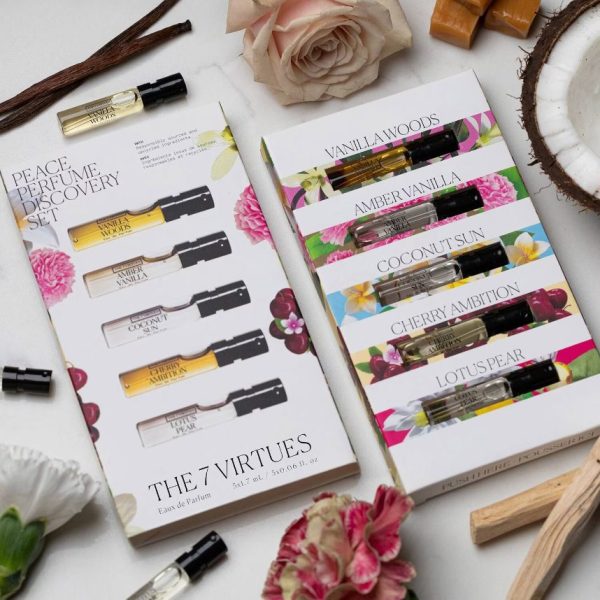 THE 7 VIRTUES Peace Perfume Discovery Set 5 x 1.7ml - Image 2