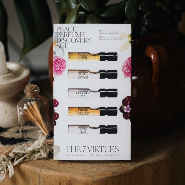 THE 7 VIRTUES Peace Perfume Discovery Set 5 x 1.7ml - Image 4