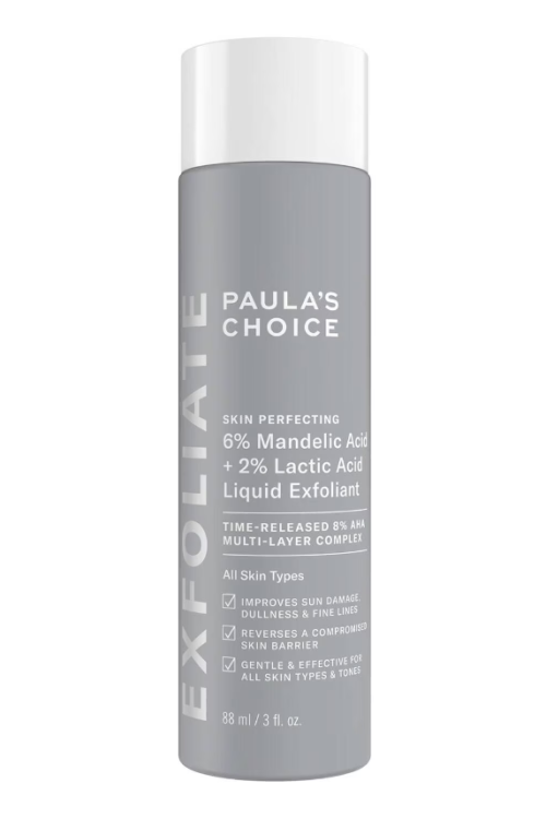 PAULA’S CHOICE 6% Mandelic + 2% Lactic Acid Liquid Exfoliant 88ml