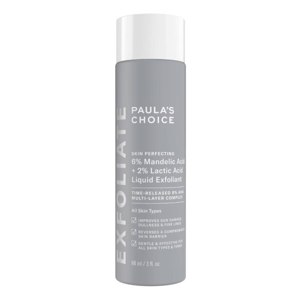 PAULA'S CHOICE 6% Mandelic + 2% Lactic Acid Liquid Exfoliant 88ml