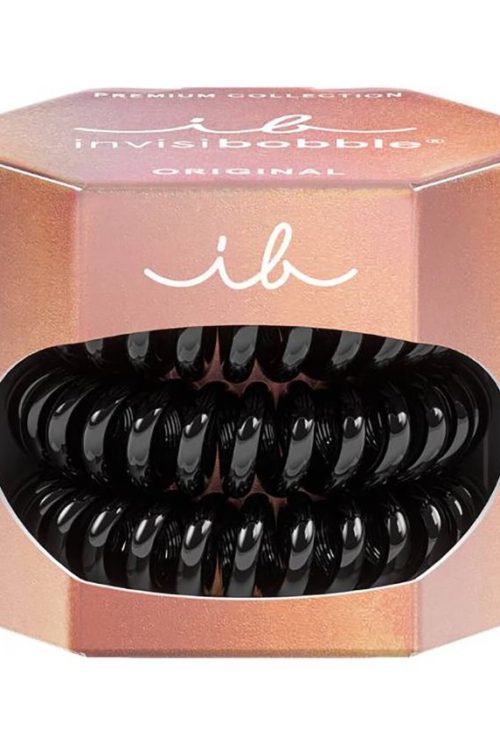 INVISIBOBBLE Original Premium True Black Hair Scrunchies Set