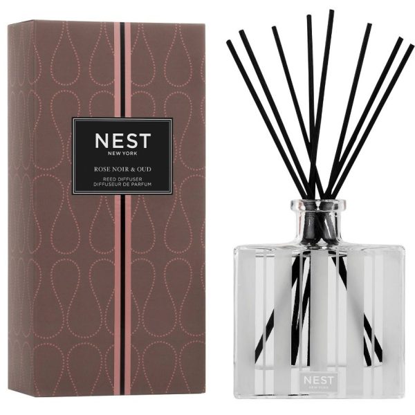 NEST New York Rose Noir and Oud Reed Diffuser 175ml - Image 2