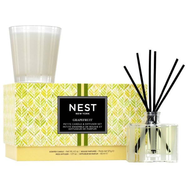 NEST New York Grapefruit Petite Candle & Petite Reed Diffuser  Set - Image 2