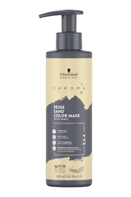 SCHWARZKOPF Professional Chroma ID Hair Colour Mask 300ml Beige Sand