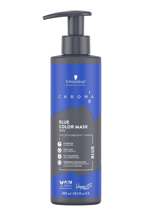 SCHWARZKOPF Professional Chroma ID Hair Colour Mask 300ml Blue