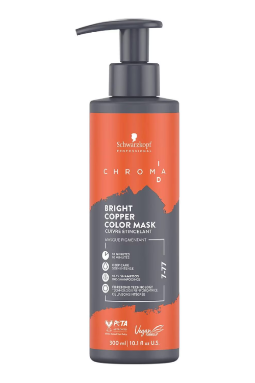 SCHWARZKOPF Professional Chroma ID Hair Colour Mask 300ml Bright Copper