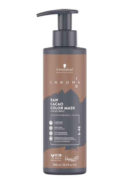 SCHWARZKOPF Professional Chroma ID Hair Colour Mask 300ml Raw Cacao