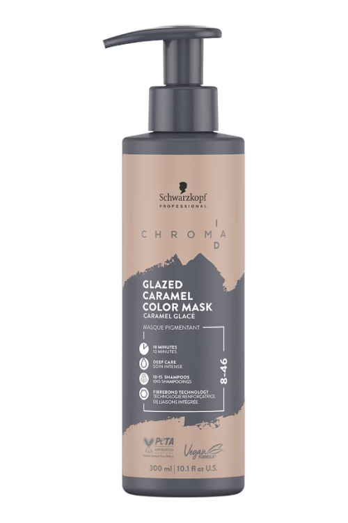 SCHWARZKOPF Professional Chroma ID Hair Colour Mask 300ml Glazed Caramel