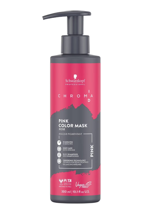 SCHWARZKOPF Professional Chroma ID Hair Colour Mask 300ml Pink