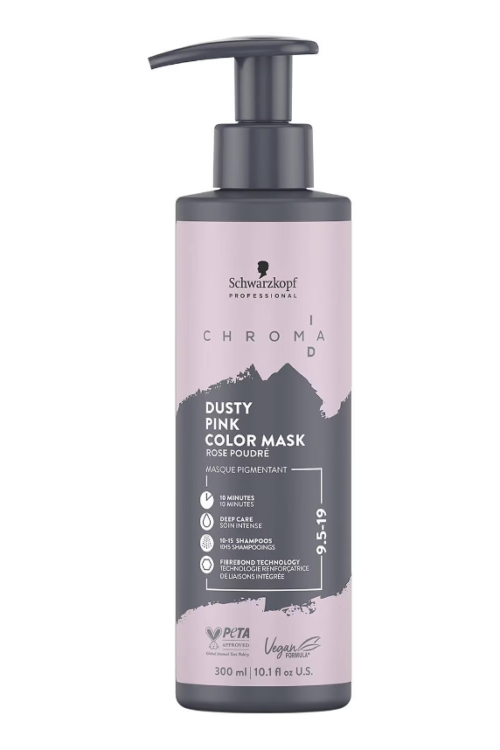 SCHWARZKOPF Professional Chroma ID Hair Colour Mask 300ml Dusty Pink