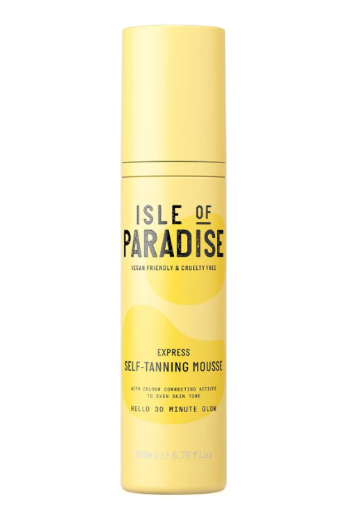 ISLE OF PARADISE Express Self-Tanning Mousse 200ml