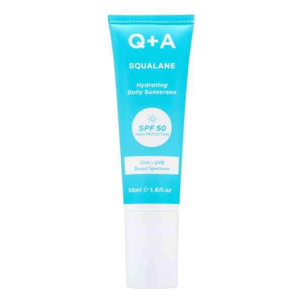 Q+A Squalane SPF50 Hydrating Facial Sunscreen 50ml