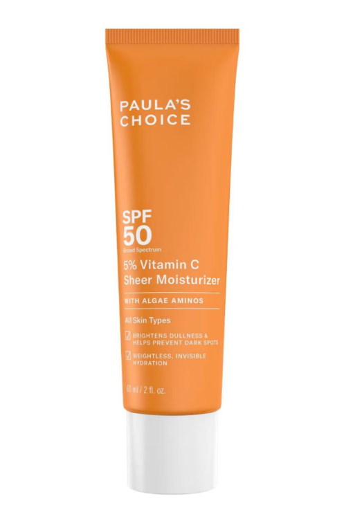 PAULA’S CHOICE 5% Vitamin C Sheer Moisturiser SPF50 60ml