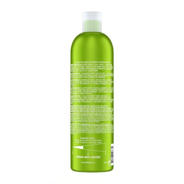 Bed Head by Tigi Urban Antidotes Re-Energise Daily Shampoo for Normal Hair 750ml - Image 2