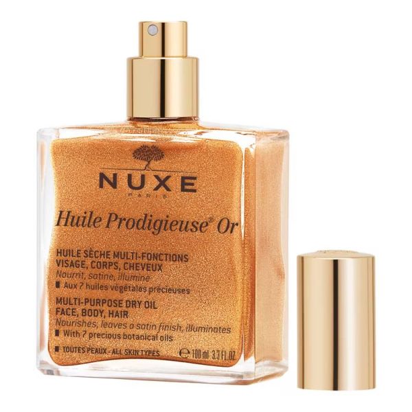 NUXE Huile Prodigieuse OR Multi-Usage Dry Oil - Golden Shimmer 100ml - Image 3