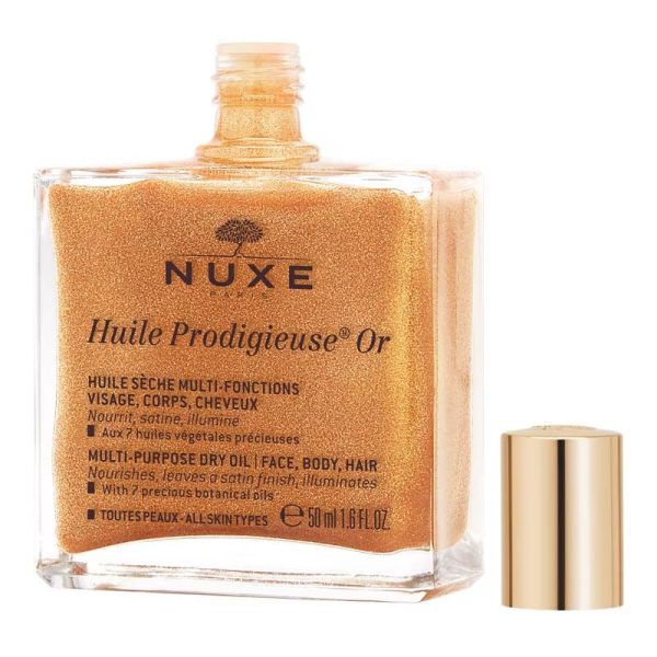 NUXE Huile Prodigieuse OR Multi-Usage Dry Oil - Golden Shimmer 50ml - Image 4