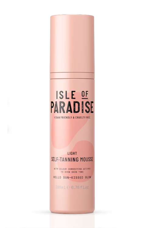 Isle of Paradise Self-Tanning Mousse Light 200ml