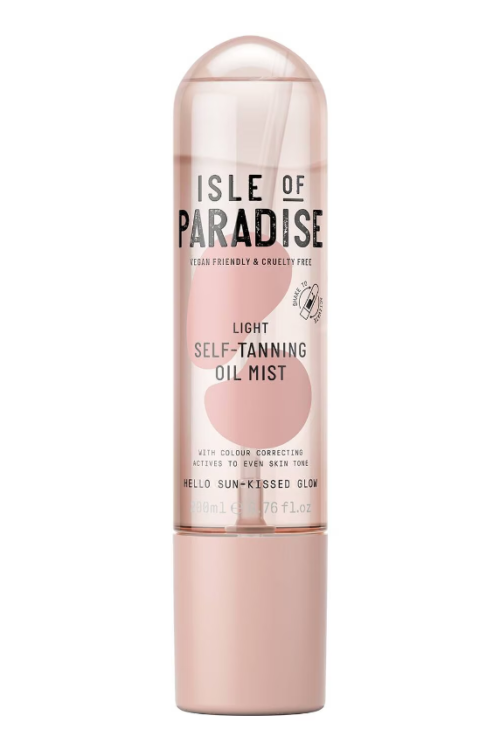 Isle of Paradise Light Self-Tanning Oil Mist 200ml