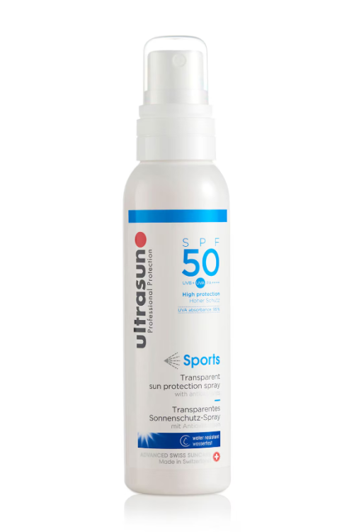 Ultrasun Sports High SPF50 Clear Spray Formula 150ml