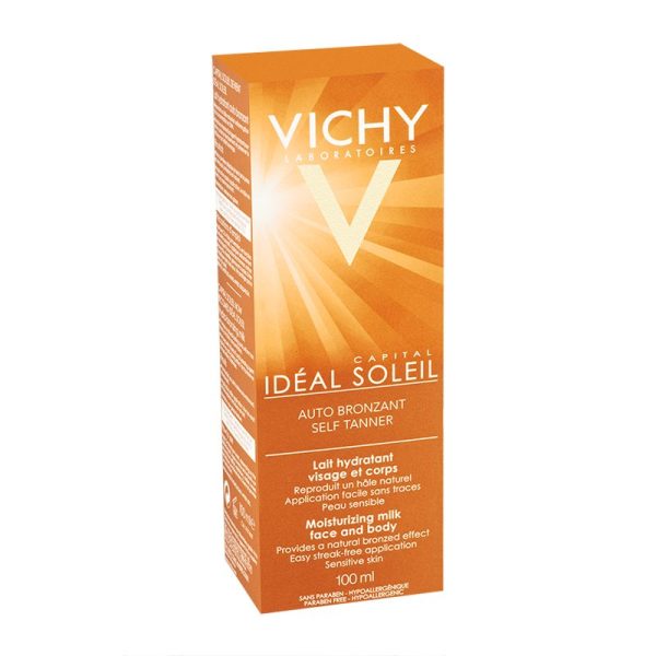 Vichy Ideal Soleil Face and Body Self-Tan Milk 100ml - Image 3