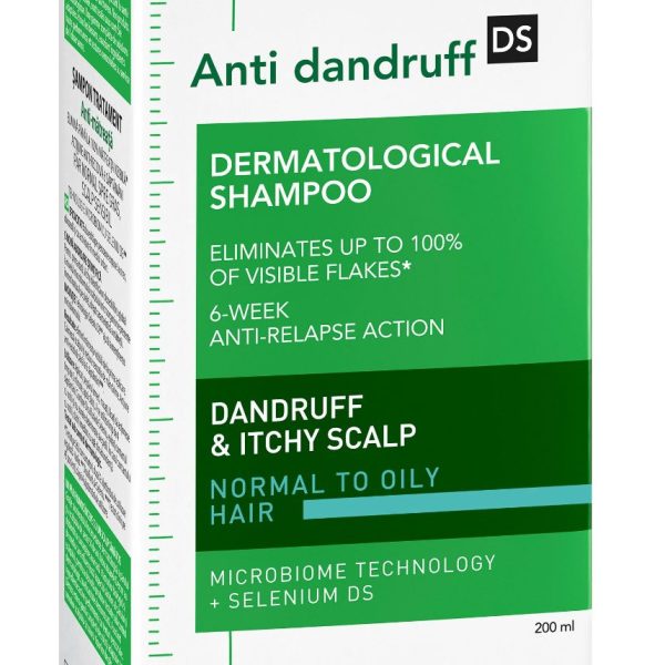 Vichy Dercos Anti-Dandruff Purifying Scalp Shampoo for Normal to Oily Hair 200ml - Image 3