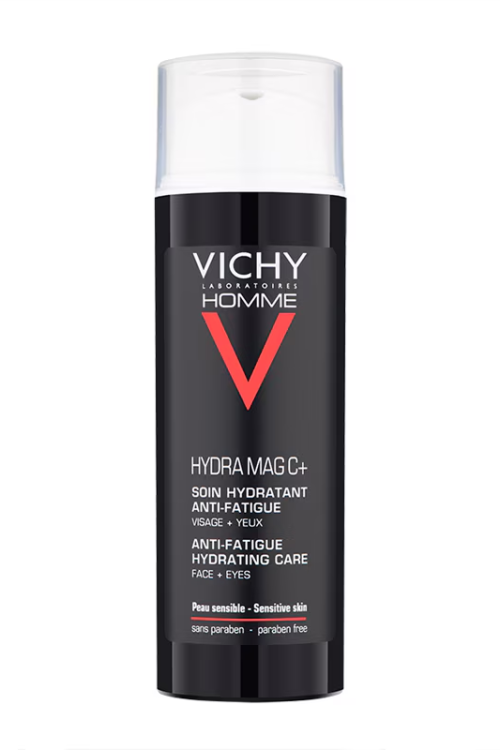 Vichy Homme Hydra Mag C Plus Anti-Fatigue 2 in 1 Moisturiser 50ml