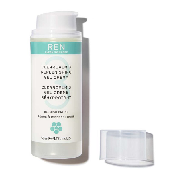 Ren Clean Skincare Clearcalm 3 Replenishing Gel Cream 50ml - Image 2