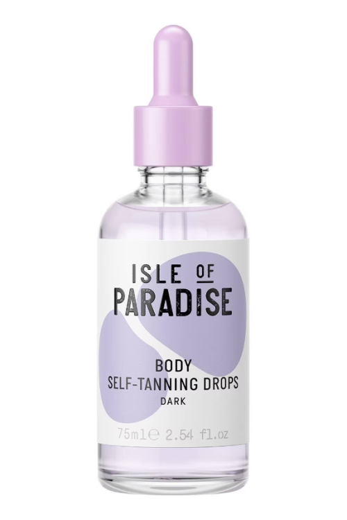 ISLE OF PARADISE Body Self-Tanning Drops Dark 75ml