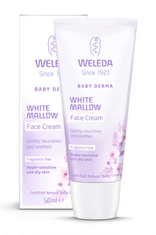 Weleda Baby Derma White Mallow Face Cream 50ml