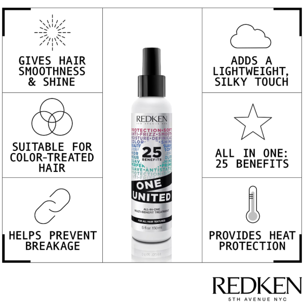 Redken One United Multi-Benefit Treatment 150ml - Image 2