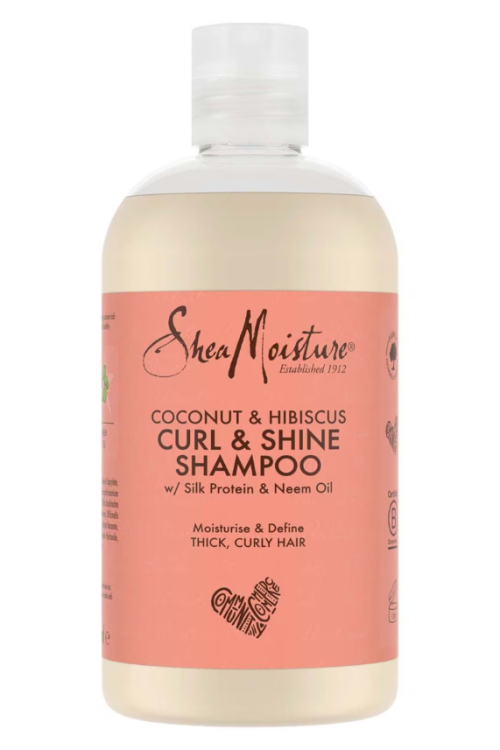 Shea Moisture Coconut & Hibiscus Curl & Shine Shampoo 384ml