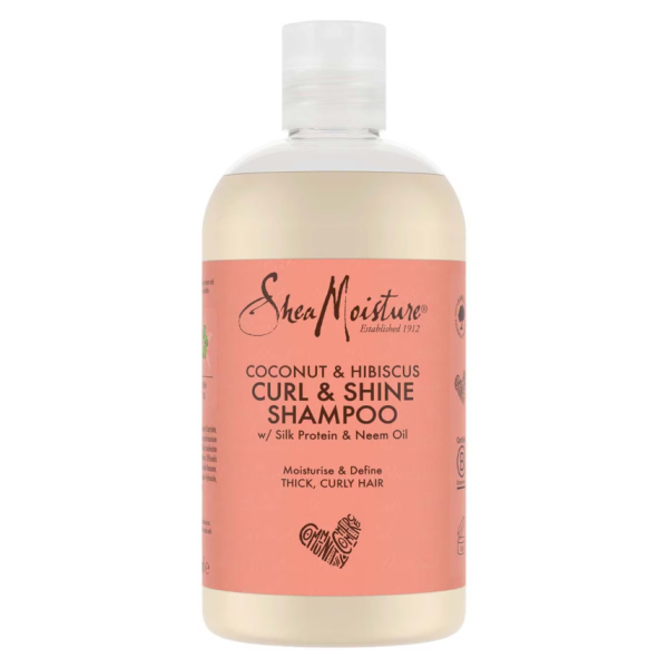 Shea Moisture Coconut & Hibiscus Curl & Shine Shampoo 384ml