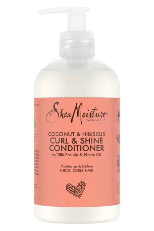 Shea Moisture Coconut & Hibiscus Curl & Shine Conditioner 384ml